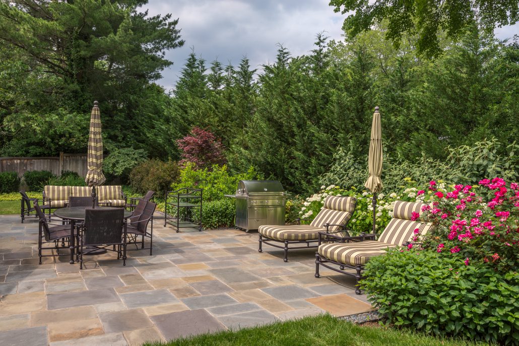 Beautiful stone patio – Shorb Landscaping